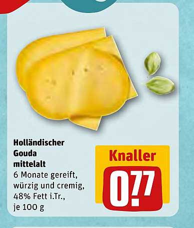 Holländischer Gouda mittelalt