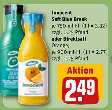 Innocent Saft Blue Break