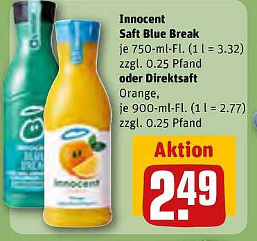 Innocent Saft Blue Break