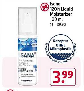 Isana 120 h Liquid Moisturizer