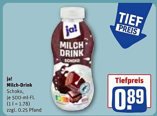 ja! Milch-Drink Schoko