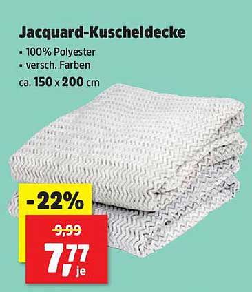 Jacquard-Kuscheldecke