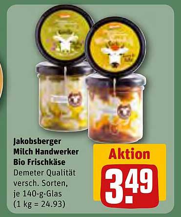 Jakobsberger Milch Handwerker Bio Frischkäse