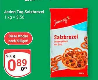 Jeden Tag Salzbrezel