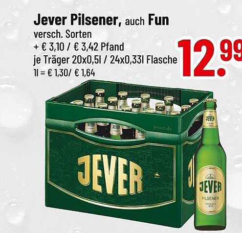 Jever Pilsener, auch Fun