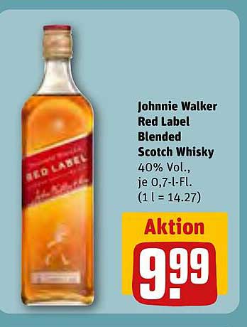 Johnnie Walker Red Label Blended Scotch Whisky