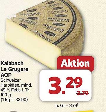 Kaltbach Le Gruyere AOP