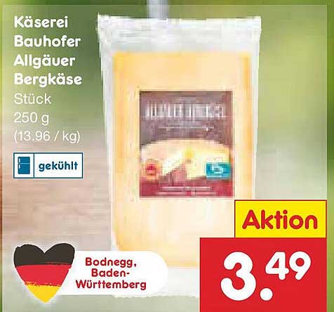 Käserei Bauhofer Allgäuer Bergkäse