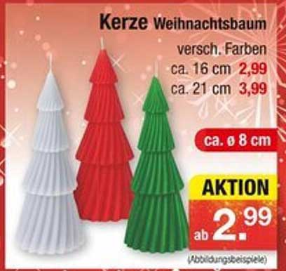 Kerze Weihnachtsbaum