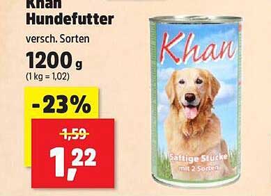 Khan Hundefutter