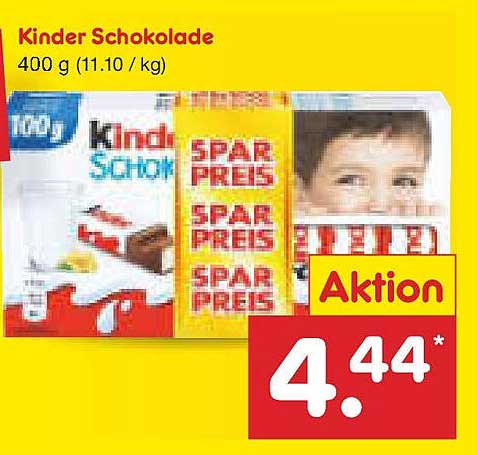 Kinder Schokolade