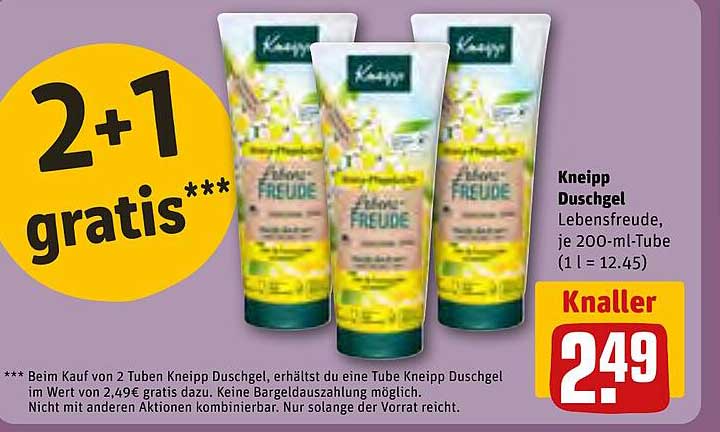 Kneipp Duschgel Lebensfreude