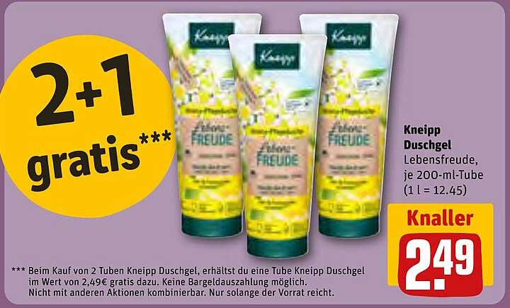 Kneipp Duschgel Lebensfreude