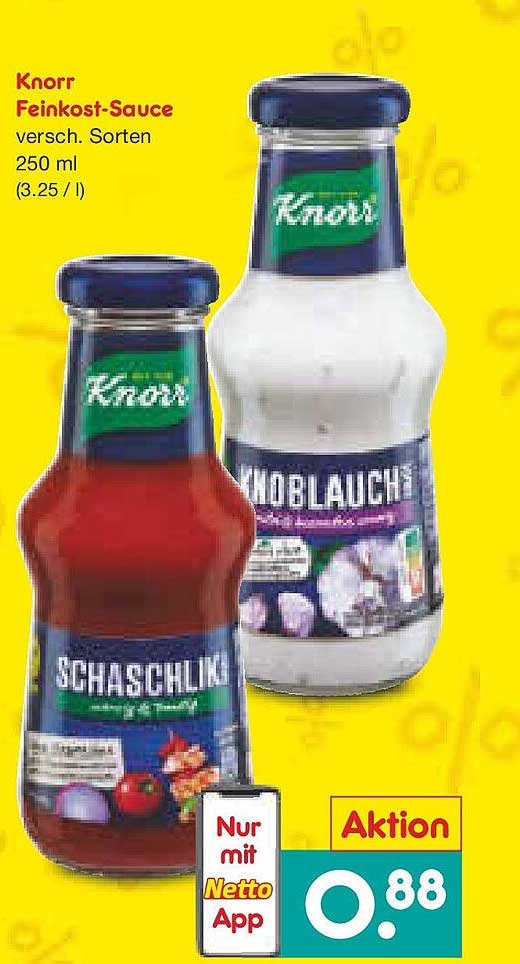 Knorr Feinkost-Sauce