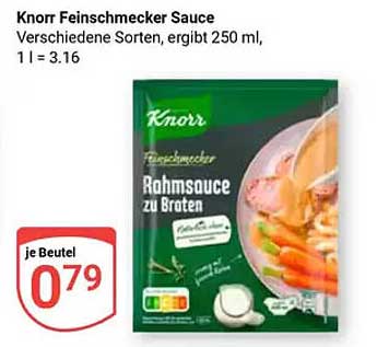 Knorr Feinschmecker Sauce