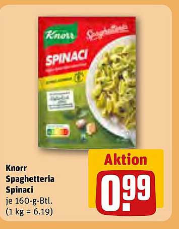 Knorr Spaghetteria Spinat