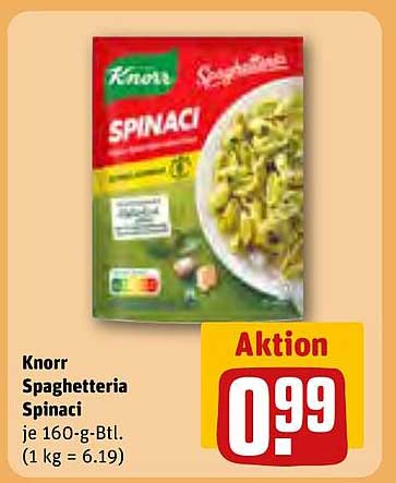 Knorr Spaghetteria Spinat