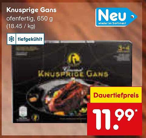 Knusprige Gans