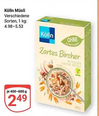 Kölln Zartes Bircher