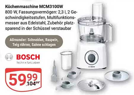 Küchenmaschine MCM3100W