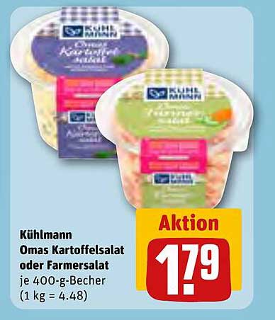 Kühlmann Omas Kartoffelsalat oder Farmersalat