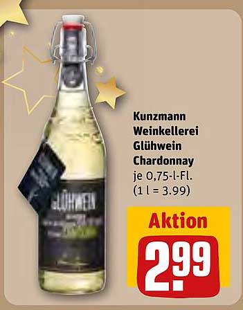 Kunzmann Weinkellerei Glühwein Chardonnay