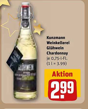 Kunzmann Weinkellerei Glühwein Chardonnay