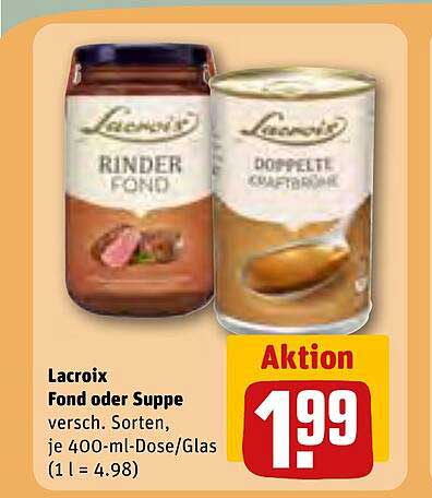 Lacroix Fond oder Suppe