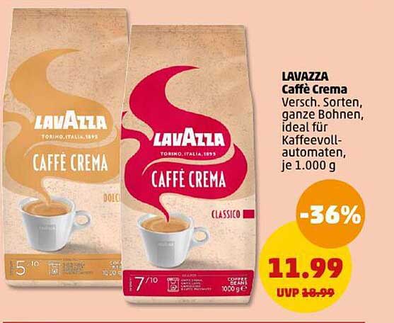 LAVAZZA Caffè Crema