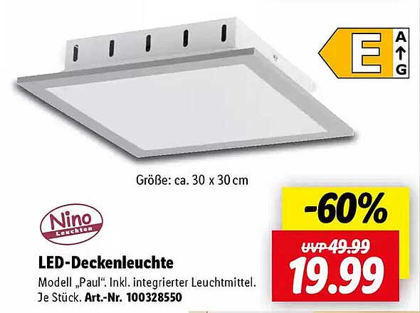 LED-Deckenleuchte