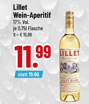 Lillet Wein-Aperitif