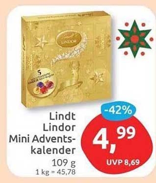 Lindt Lindor Mini Adventskalender