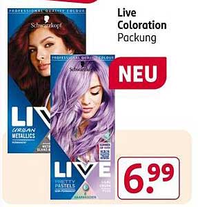 Live Coloration Packung