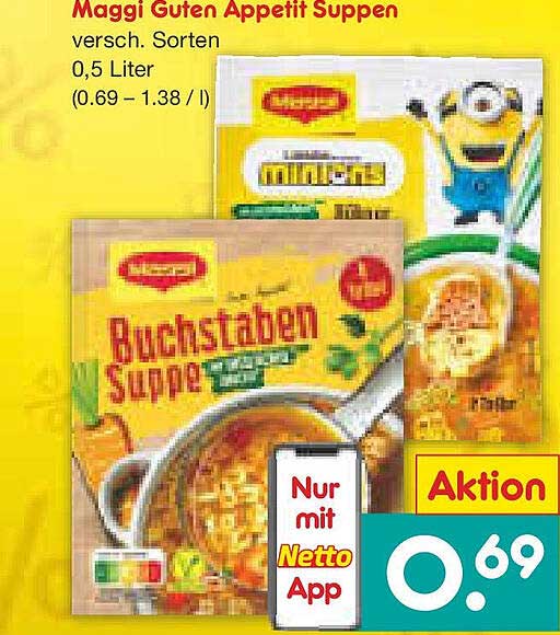 Maggi Guten Appetit Suppen