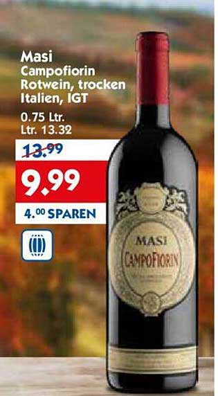 Masi Campofiorin Rotwein, trocken Italien, IGT