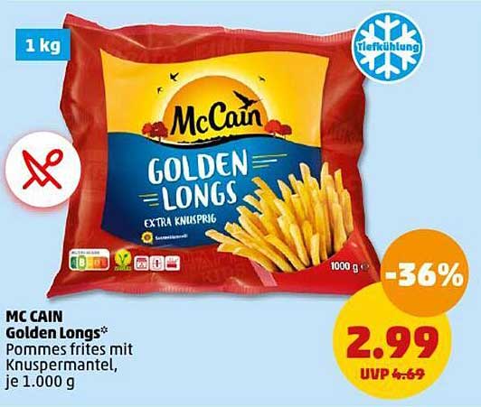 Mc Cain Golden Longs