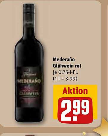 Mederäno Glühwein rot