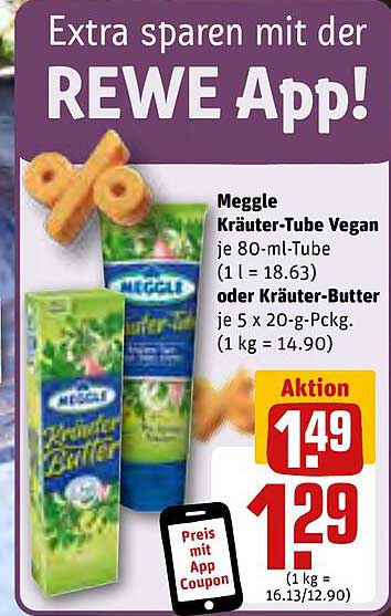 Meggle Kräuter-Tube Vegan