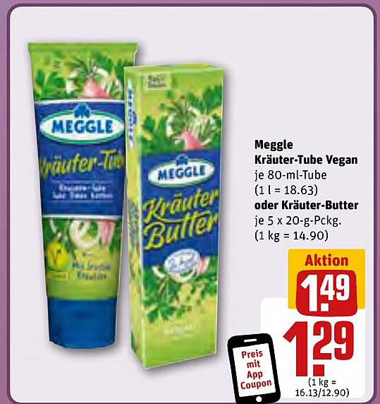 Meggle Kräuter-Tube Vegan