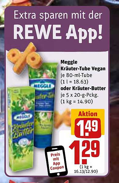 Meggle Kräuter-Tube Vegan