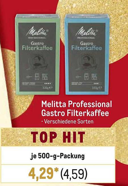 Melitta Professional Gastro Filterkaffee