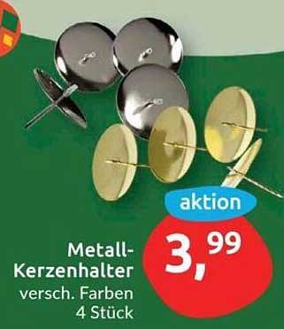 Metall-Kerzenhalter