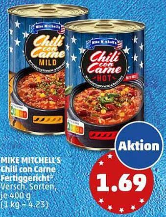 Mike Mitchell’s Chili con Carne Fertiggericht