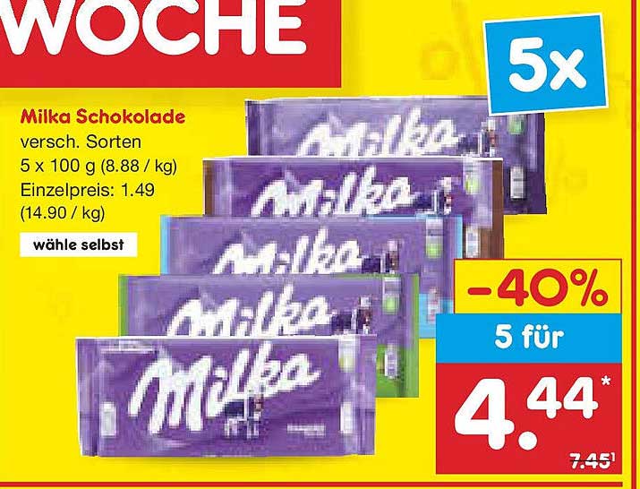 Milka Schokolade