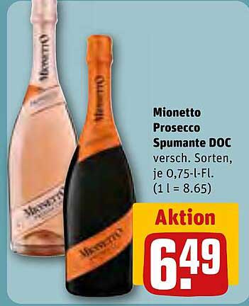 Mionetto Prosecco Spumante DOC