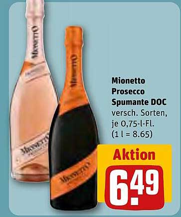 Mionetto Prosecco Spumante DOC