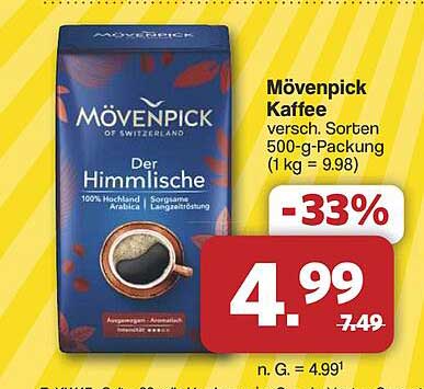 Mövenpick Kaffee