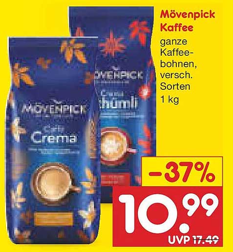 Mövenpick Kaffee