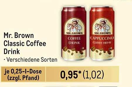 Mr. Brown Classic Coffee Drink