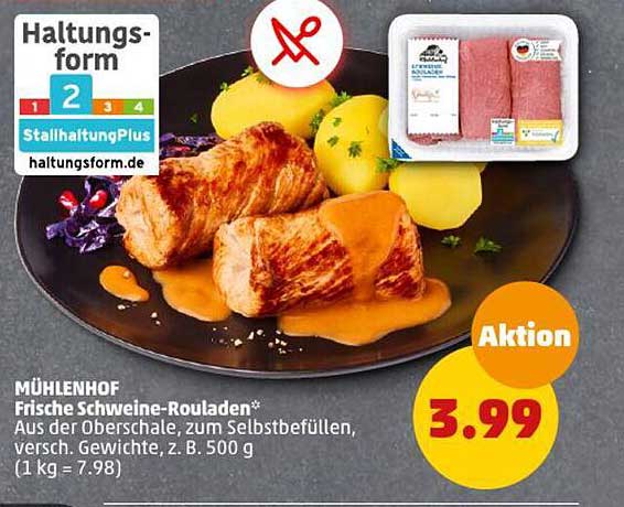 Mühlenhof Frische Schweine-Rouladen*